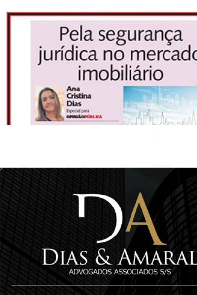 Pela segurança jurídica no mercado imobiliário